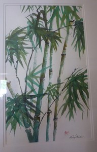 <b>Bamboo</b><br />watercolour 17 x 27 inches
<br />$450.00